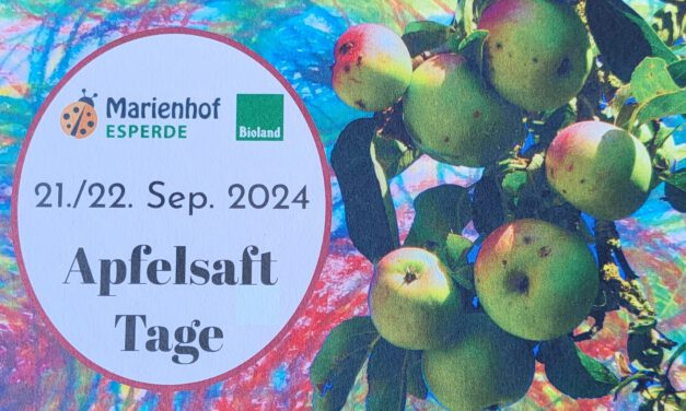 Apfelsaft Tage 2024 und Hofführung am 22.09.2024