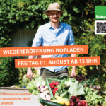Wiedereröffnung des Hofladens nach Renovierungsarbeiten